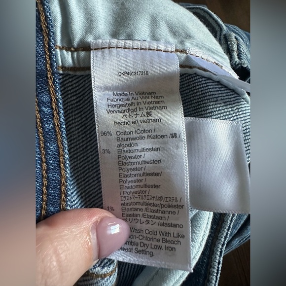 NWT Madewell Tapered Denim Trousers NS359 Calvert wash size 26 - Picture 5 of 10